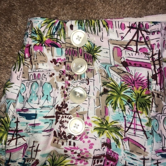 J. Crew Harbor Print Sailor Shorts Size 00 - Picture 10 of 13